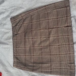 Plaid skirt